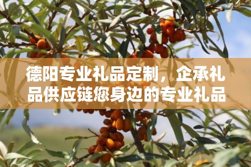 德阳专业礼品定制，企承礼品供应链您身边的专业礼品定制公司